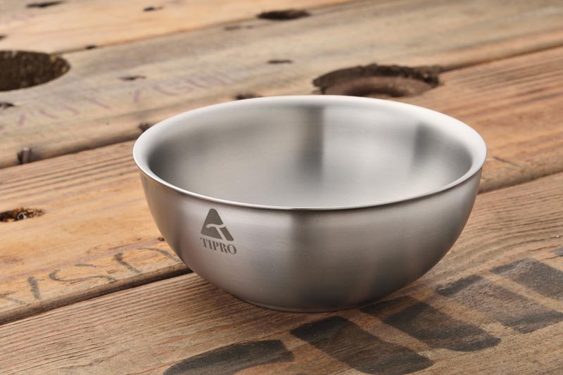 Titanium bowl