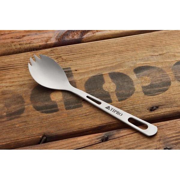 Titanium spork