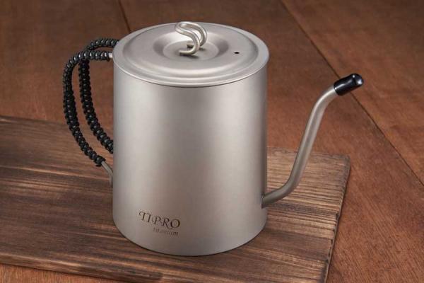 Titanium Coffee Teapot